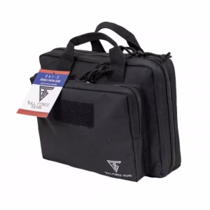 FULL FORGE CAT 2  DBL PSTL BAG, BLK