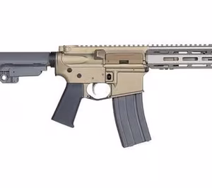 Q SUGAR WEASEL 300BLK SBR 7" W/ BRACE BLK/GRY 1-30RD MAGAZINE